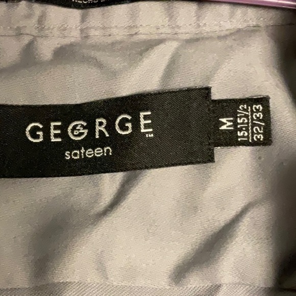 George Classic Gray Dress Shirt - Picture 3 of 7